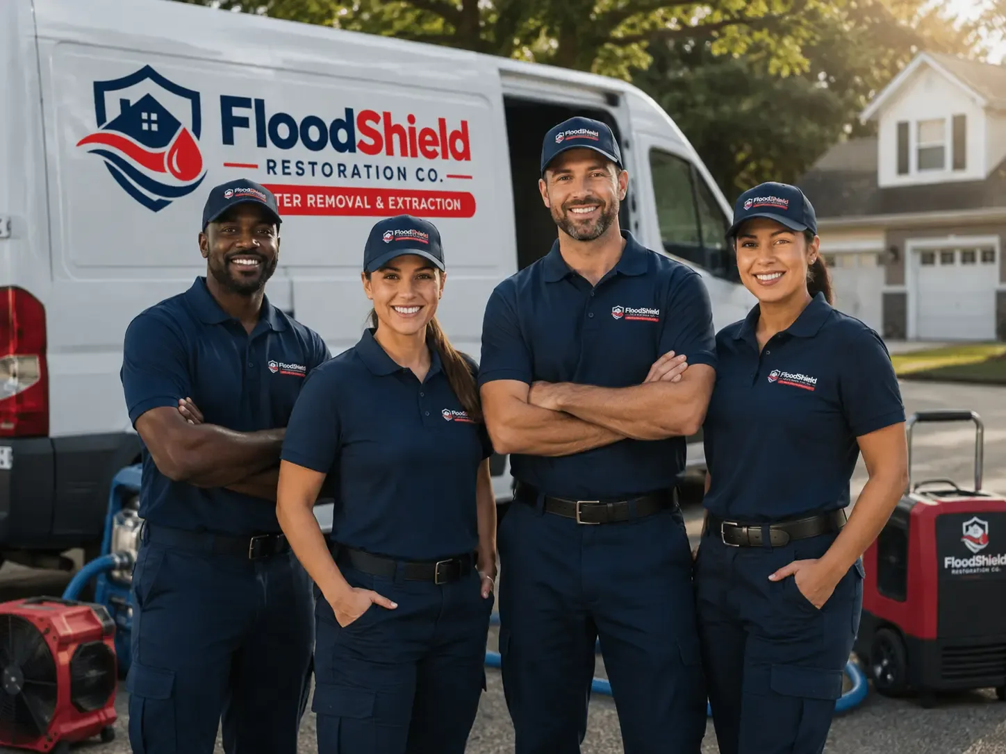Flood Damage Restoration company in Olga, WA